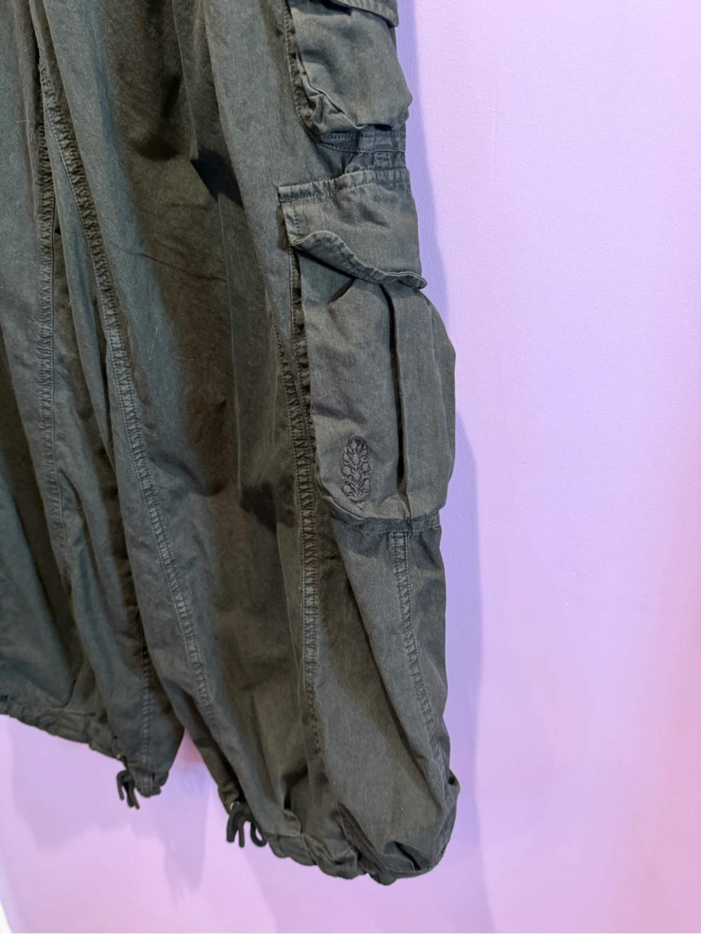 free people movement charmer utility pants black S - Picture 5 of 9